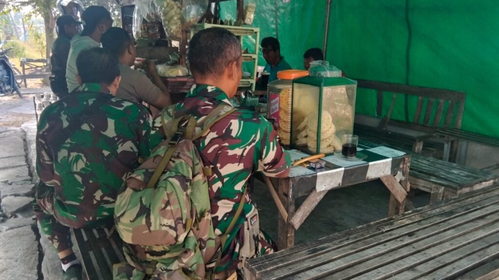Pedagang Parangjoro Rasakan Dampak Positif TMMD Kodim 0726/Sukoharjo