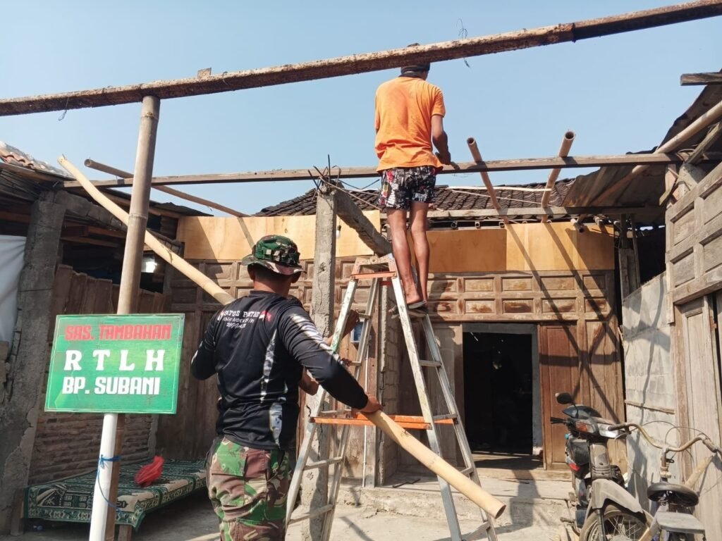 Infrastruktur Rumah Warga Parangjoro Diperbaiki Melalui TMMD
