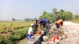 Program TMMD Reguler ke-129 fokus pada pembangunan talud 500 meter di Parangjoro