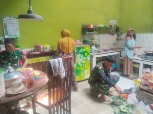 Dapur Sederhana sebagai Objek Interaksi TMMD di Desa Parangjoro
