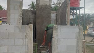 Objek Kegiatan TMMD Ke-129: Pembangunan MCK di Pusat Kecamatan Sibulue
