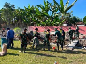 Penanganan Jalan Usaha Tani di Dusun Krajan Dilakukan Melalui Pembangunan Talud