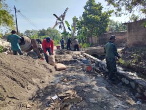 Suasana Hari Kesembilan TMMD Reguler ke-129 di Desa Parangjoro: Molen di Dusun Jengkangan Mengiringi Harapan Masyarakat