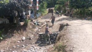 Dekker TMMD Ke-129 Perkuat Infrastruktur Desa dan Kelancaran Aktivitas di BONE