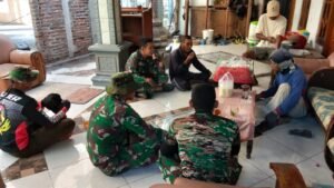 Sinergi Prajurit dan Warga Jadi Modal Awal TMMD di Desa Parangjoro
