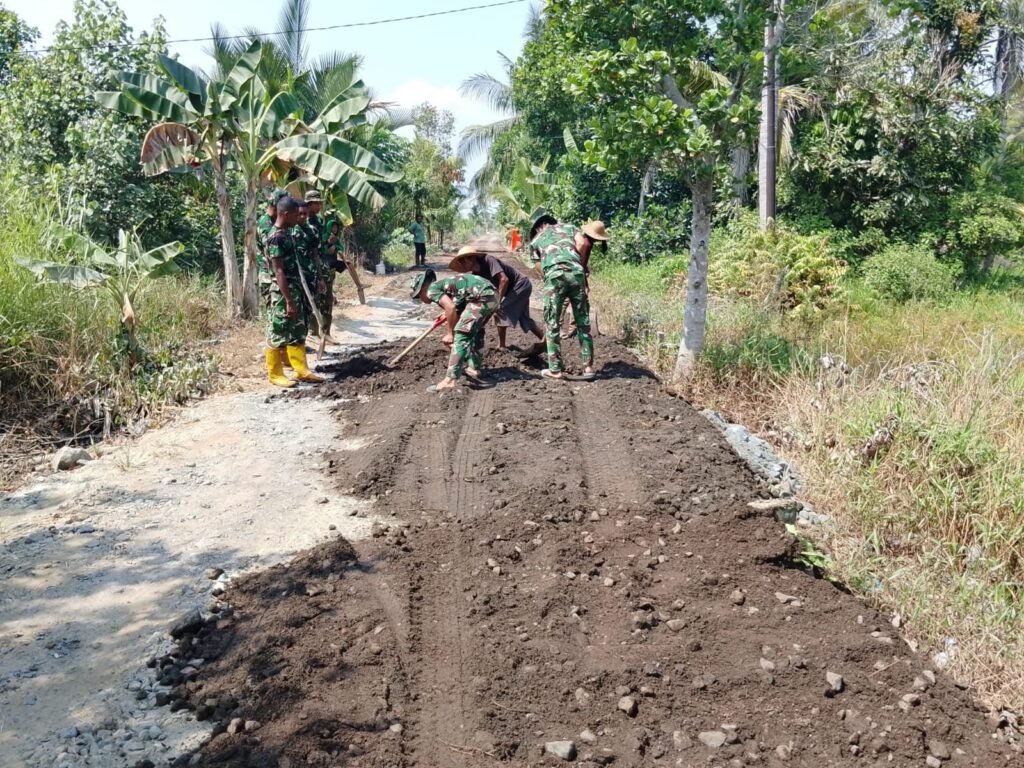 Jalan Tamban Bangun: 940,5 Meter Rampung, Gotong Royong Tetap Berkobar