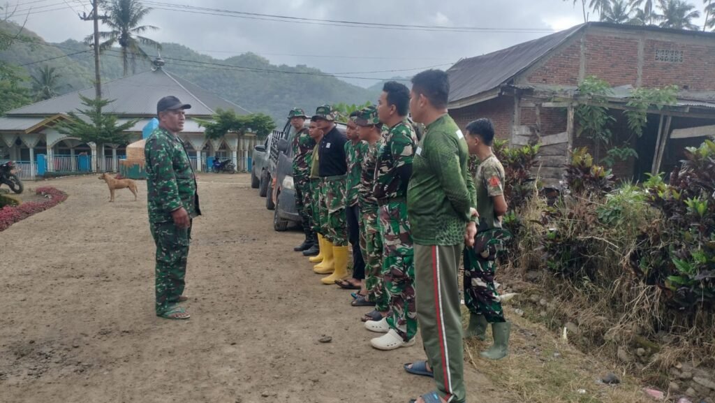 Persiapan Apel Pagi Satgas TMMD Ke-129 Sukseskan Kegiatan di Bone