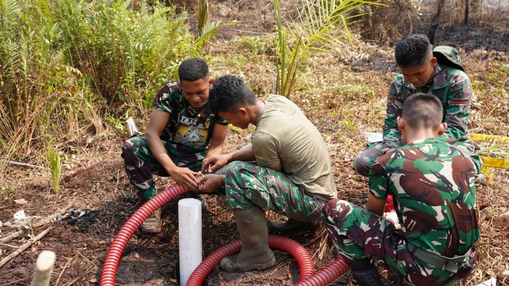 Kodam XXII/Tambun Bungai Siapkan Sumur Bor di 5 Titik Prioritas Kalteng untuk Mitigasi Karhutla