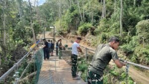 Penyelesaian Jaring Pengaman Jembatan Pattuku Dimulai, Fokus Pada Keamanan Warga