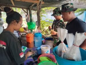 Singgahnya Satgas TMMD Bawa Nafas Baru untuk Pedagang Parangjoro