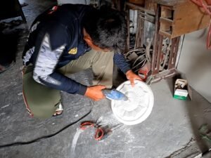 Perubahan di Parangjoro: Plafon Baru Menghiasi Rumah Warga