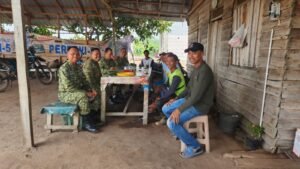 Pasis Dikreg LVI Sesko TNI Gelar Dialog dengan Petani Buah Naga Kelampangan